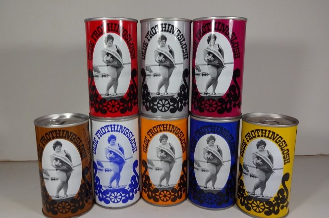 Olde Frothingslosh - colors set - 8 cans - Click Image to Close